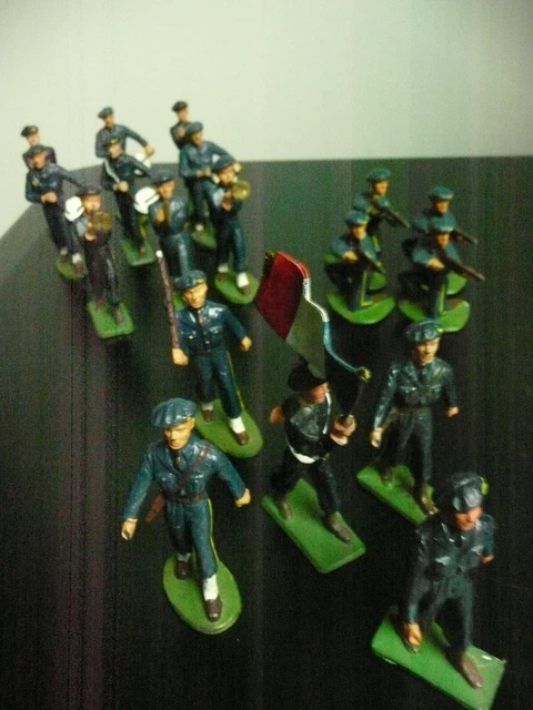 Lot De 18 Soldats STARLUX - Figurines Vintage, Occasion - Pour Collection Ou Jeu