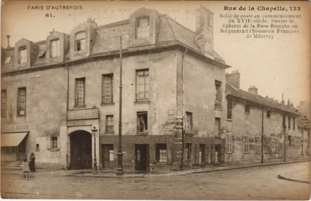 CPA PARIS 18e 122, Rue de la Chapelle Cabaret de la Rose-Blanche (978211)