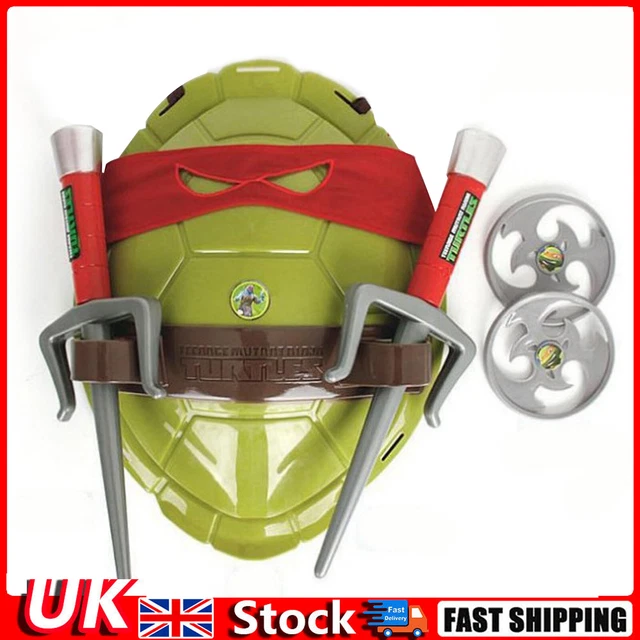 Kids Teenage Mutant Ninja Turtles Party Costume Turtle Back Shell Mask Toy Gift+
