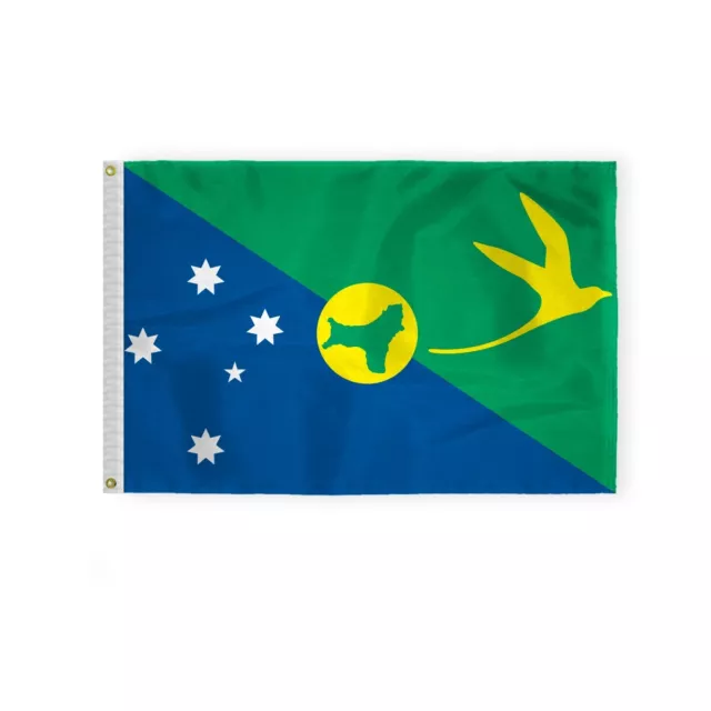 2x3 ft Christmas Islands Flag Banner, 200D, Grommets, Australia