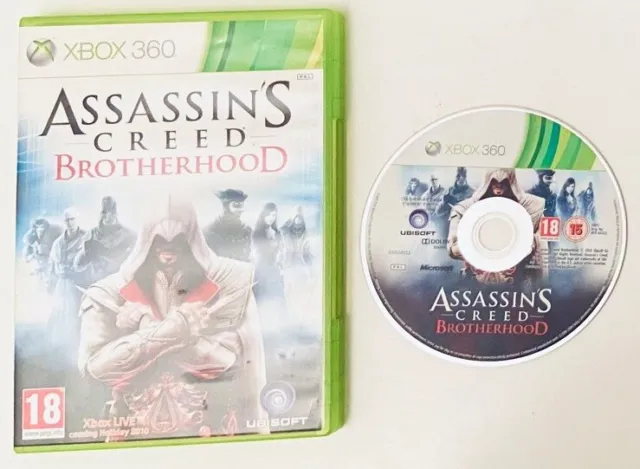 Assassin's Creed : Brotherhood - Microsoft Xbox 360 Action Adventure Video Game