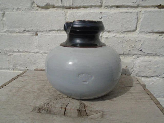 Vintage Porcelain Ohio Brass Insulator Large Fog Bowl Near Mint