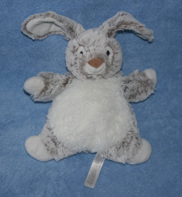 Simba Toys Nicotoy Doudou Peluche Lapin Blanc Marron Chine Etat Neuf
