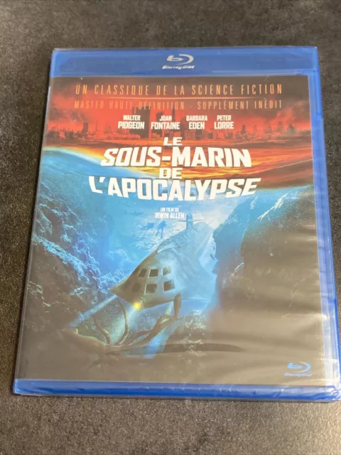 Le Sous Marin De L Apocalypse Bluray Walter Pidgeon Peter Lorre Irwin Allen Neuf