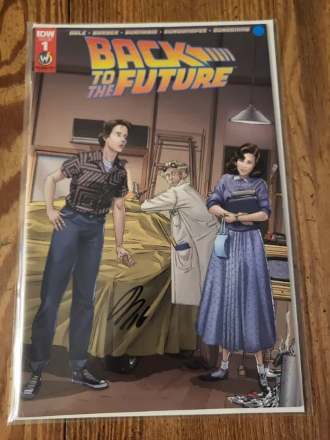 Back to the Future #1 (Wizard World Vault Exclusive) Variant - Signed *RARE*