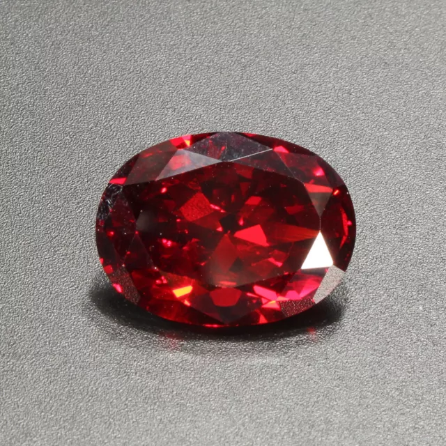 4*6-20*30mm Natürlicher Oval Roter Rubin Kolumbien facettierter loser Edelstein