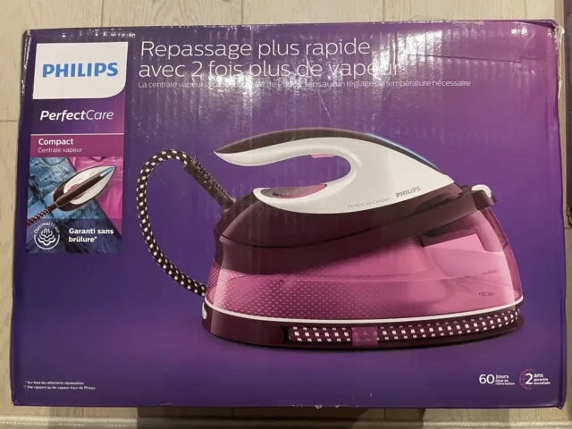Philips Perfectcare PHILIPS PERFECTCARE COMPACT Steam Generator Iron £48.00 - PicClick UK