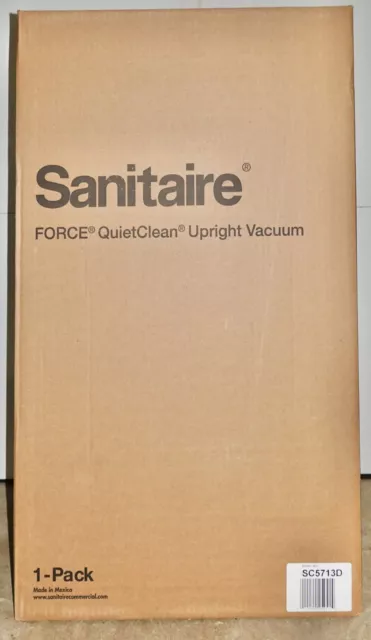Sanitaire SC5713D FORCE 17 lbs 4.5qt Sealed HEPA Bagged Upright Vacuum NEW