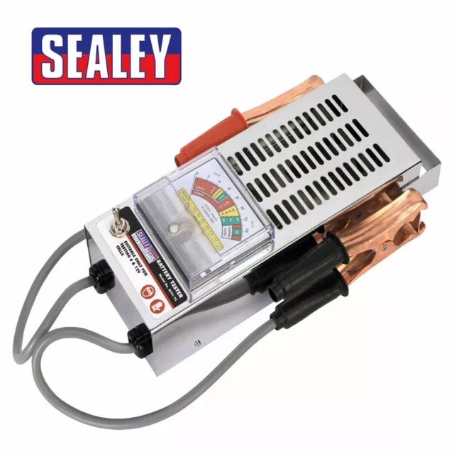 Sealey  BT91/7 Car/Van/Motorcycle Battery Cell Load Drop Tester- 6/12V