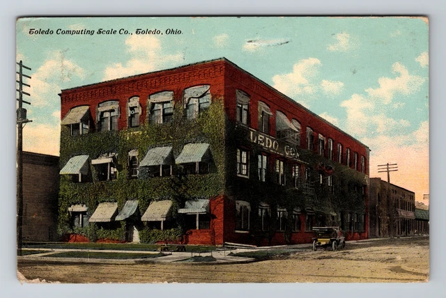 Toledo OH-Ohio, Toledo Computing Scale Co., Vintage c1913 Postcard