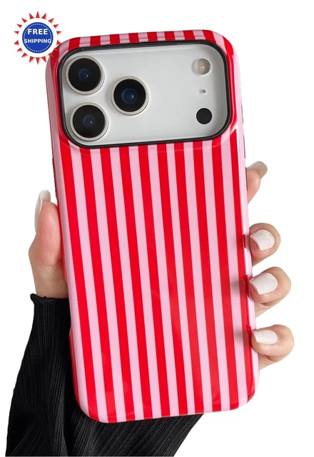 ZTOFERA For IPhone 17 Magnetic Case, Cute Polka Dot Aesthetics Design Phone Case Soft TPU Slim