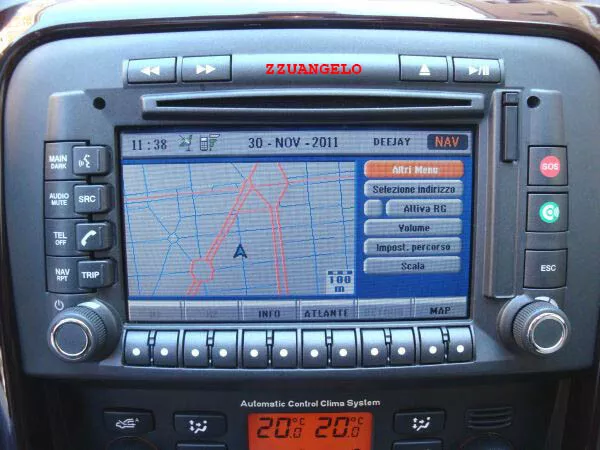 FIAT Croma e Bravo con Navigatore Connect Nav+: CD per Aggiornamento Mappe Nav