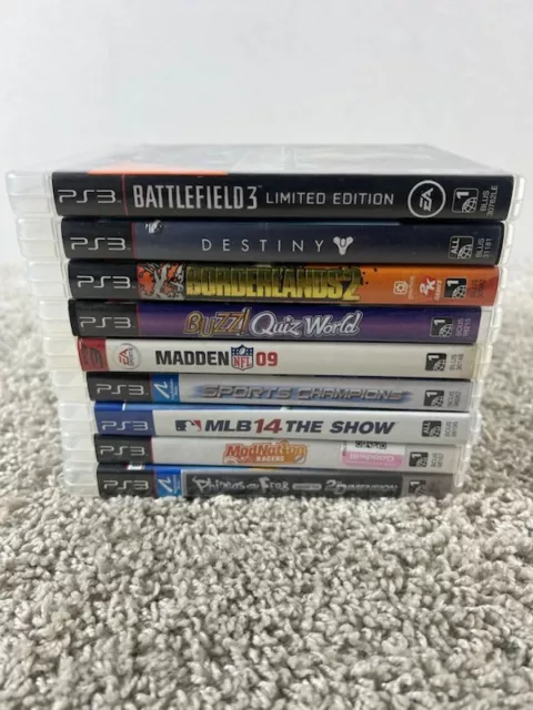 PS3 Games - Lot of 9 Games