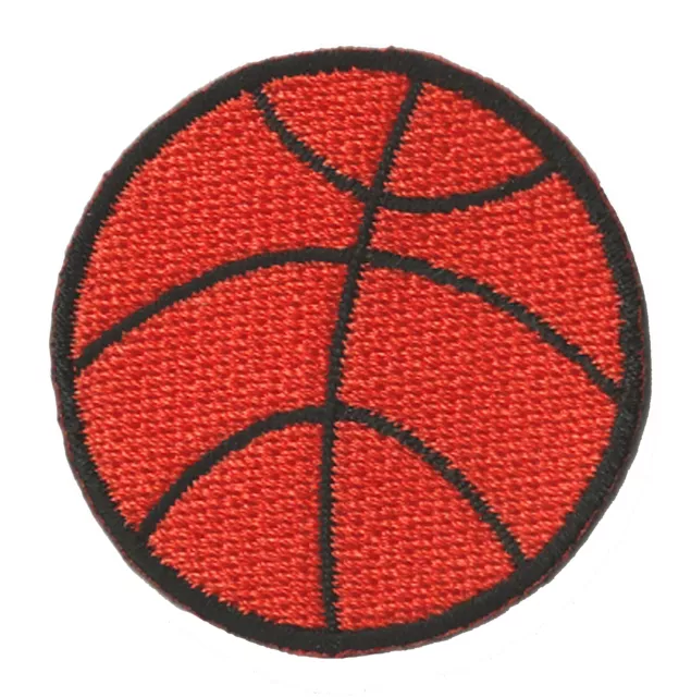 Écusson patche basketball basket Balle thermocollant patch brodé