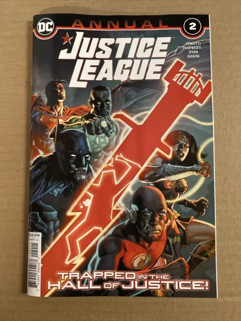 Justice League Annual #2 1St Print Dc Comics (2020) Batman Superman Wonder Woman