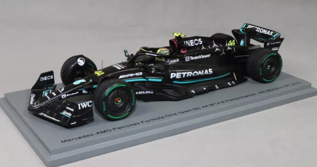 Spark Mercedes-AMG F1 W14 E Monaco Grand Prix 2023 Lewis Hamilton S8577 1/43 NEW
