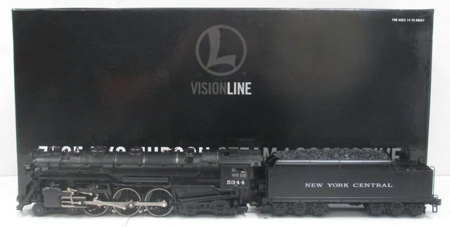 Lionel 6-11209 O VISIONLINE NYC Hudson Steam Loco and Tender #5344 - RARE! EX