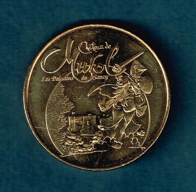 A  Saisir   Medaille Touristique  Monnaie De Paris Mairie De Murol  Chateau 2011