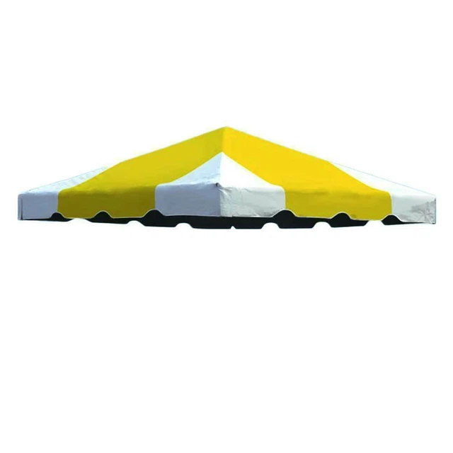 Replacement West Coast Frame Tent Top 10x10 Yellow PVC Canopy Event Party Gazebo