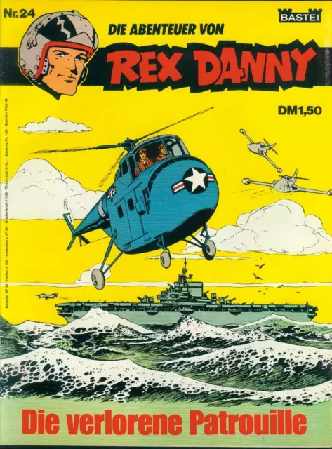 Rex Danny Nr.24 von 1973 - TOP Z0-1 ORIGINAL ERSTAUFLAGE BASTEI Comicheft