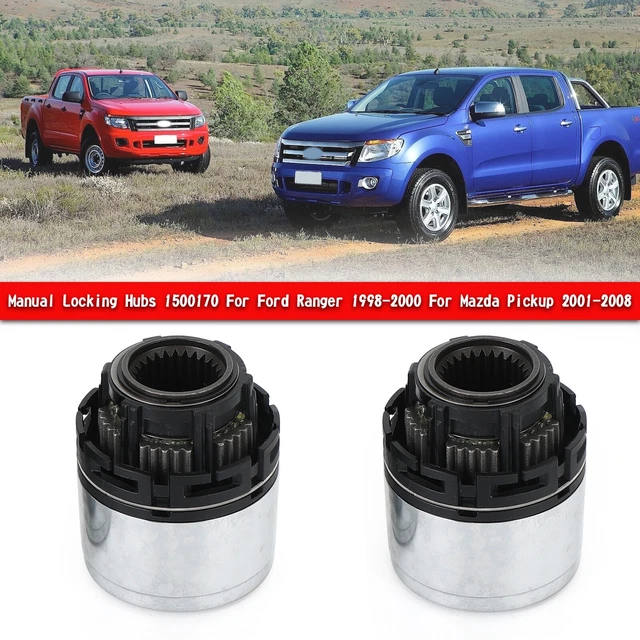 MANUAL LOCKING HUBS 1500170 For Ford Ranger 19982000 For Mazda Pickup