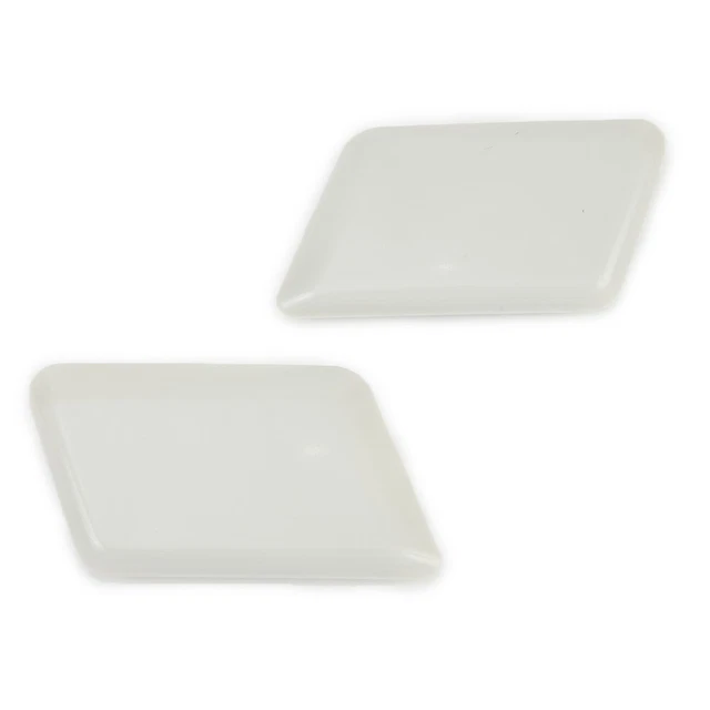 Coppia Copri Ugello Rondella Faro Per Volvo XC90 - Ricambio Plastica 30698208 30698209 - Lato Destro E Sinistro