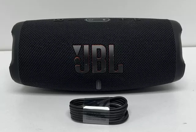 JBL Charge 5 Bluetooth Portable Rechargeable Wireless Speaker Black