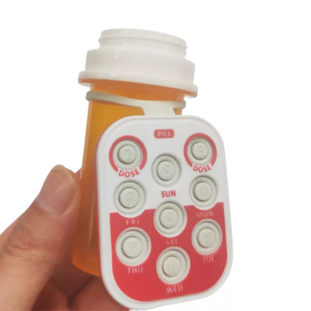 Pill Popper Medication Tracker and Reminder Reusable Pill Organizer Alternati U
