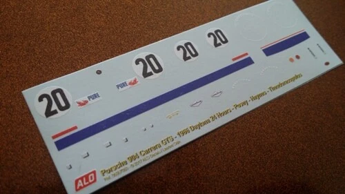 Décalcomanies Porsche 904 1966 Routes Du Nord #18 - Échelle 1:43 - Neuf