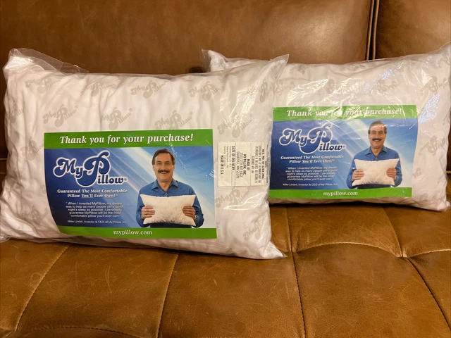 2 New In Plastic My Pillow Go Anywhere Pillows 12" X 18" New