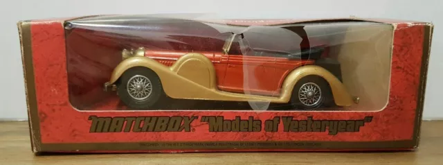 Y 11 1938 Lagonda Drophead Coupe Matchbox Models of Yesteryear in OVP