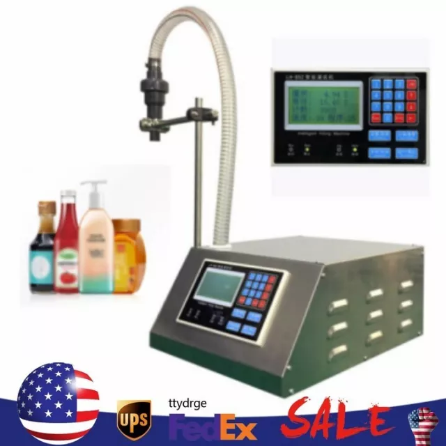 Lh-852 Cosmetic Filler Inching&Auto Filling Liquid Machine For Cream Paste Water