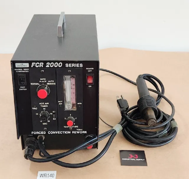 OK Industries FCR-2201 Forced Convection Rework System & FCT-2228 + Warranty!