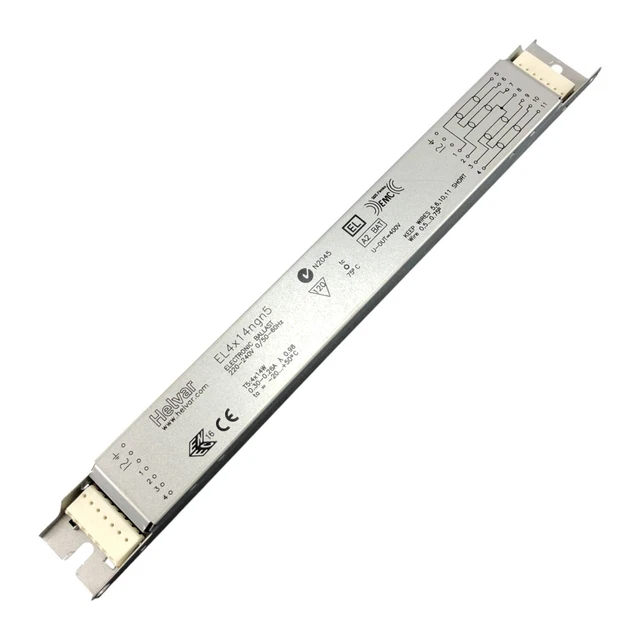 Ballast électronique HELVAR EL4x18es Pour 4 Tubes Fluorescents 18W - Neuf (démonté Neuf)
