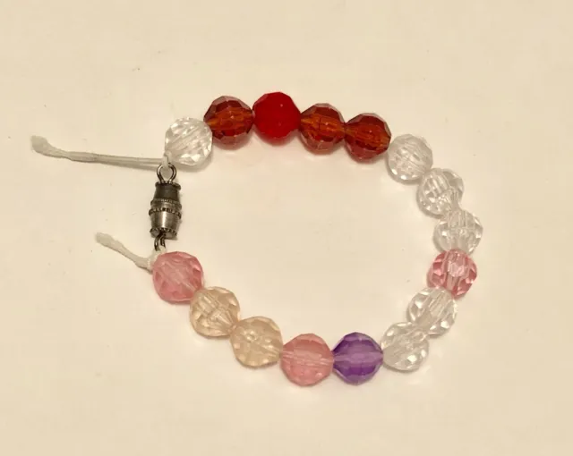 New Summer Women Fashion Beads Mixed Rhinestone Crystal Glass Handmade Bracelet