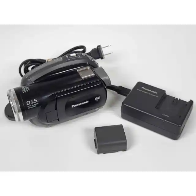 Videocámara Panasonic VDR-D230 MiniDVD con cargador probado