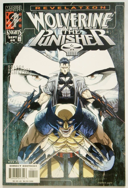 Wolverine Punisher: Revelation #4 (of 4) (Sept. 99') NM (9.4) Pat Lee Art