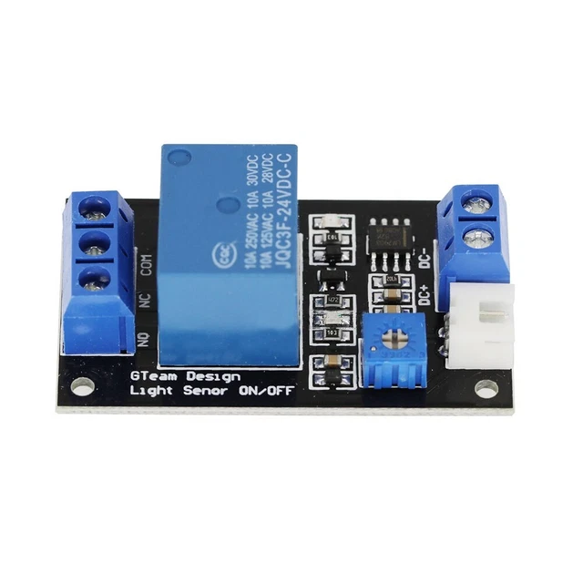 1pcs Photosensitive Resistance Relay Control Module/Light-Operated Switch DC12V
