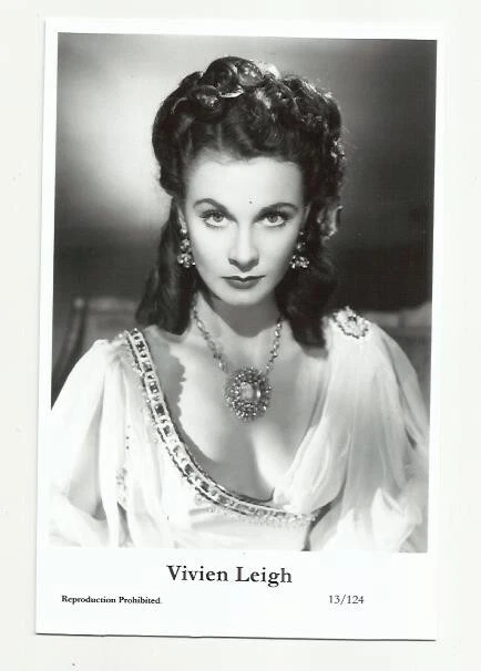 (Bx16) Vivien Leigh Photo Card (13/124) Filmstar  Pin Up Beauty Glamour Girl