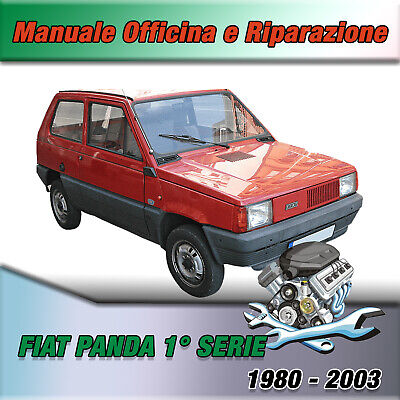 Fiat Panda 141 prima serie 1980-2003 Manuale Officina Riparazione 4x4 ITALIANO 