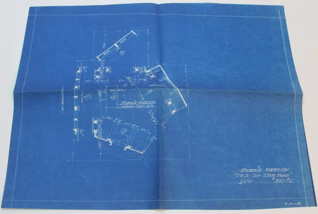 IT'S IN THE BAG! / 1944 MOVIE SET DESIGN CONCEPT BLUEPRINT, Comedy Film