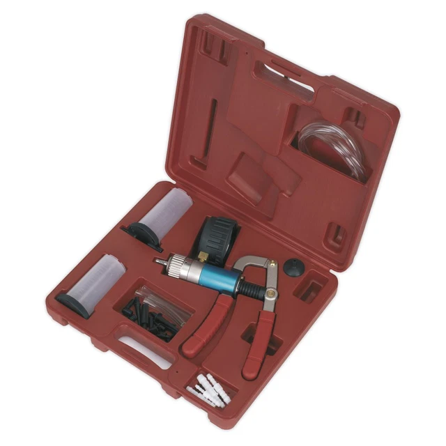 Sealey VS403 Aspirateur & Pression Essai / Bleed Kit 6