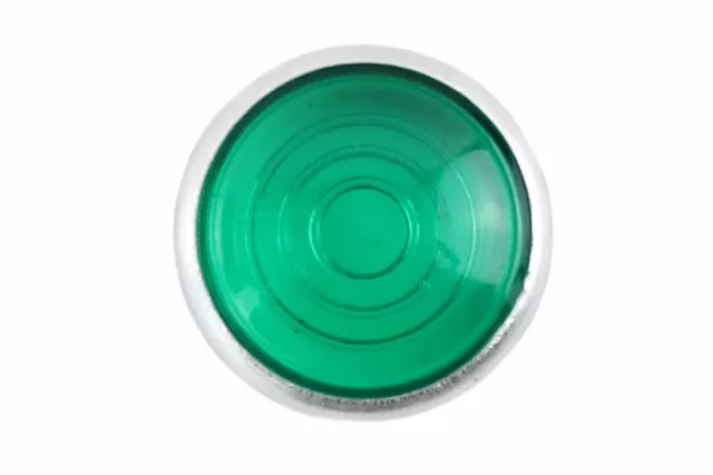 Glas für Kontrollleuchte grün Alu Fassung, 16mm, Simson KR51-1 SR4-2 SR4-3 SR4-4