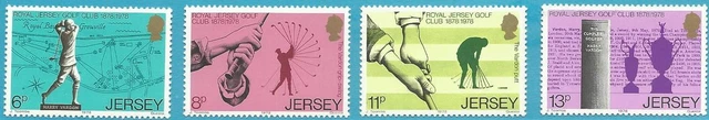 Großbritannien-Jersey aus 1978 ** postfrisch MiNr.173-176 - Golf!