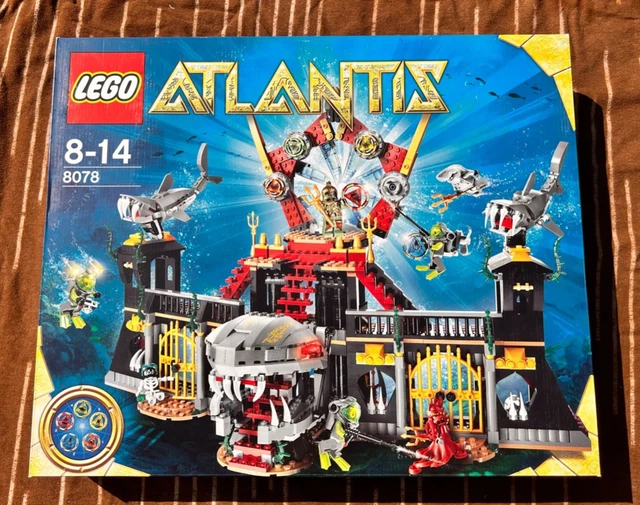 LEGO 8078 ATLANTIS RARE Portal of Atlantis - NEW sealed, perfect ...