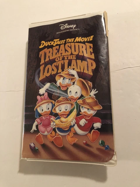DISNEY MOVIETOONS DUCKTALES The Movie: Treasure of the Lost Lamp VHS ...