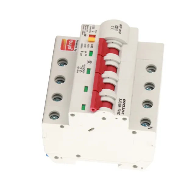 DEWIN Disjoncteur, interrupteur d'isolateur CC, disjoncteur 500 V 10-16 A,  montage sur rail DIN 35 mm, protection de commutateur d'isolateur PV,  disjoncteur de commutateur d'air
