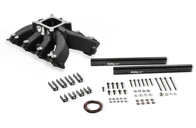 HOLLEY 300-290BK EFI Intake Manifold GM LS3 Single Plane Black