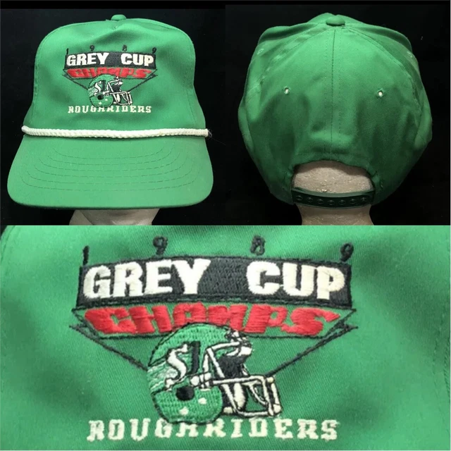 VTG SASKATCHEWAN ROUGHRIDERS Snapback Hat CFL Football Cap