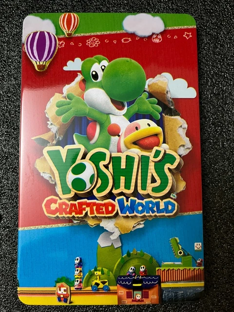 YOSHI'S CRAFTED WORLD Nintendo Switch Custom Made Steelbook Case (NO ...